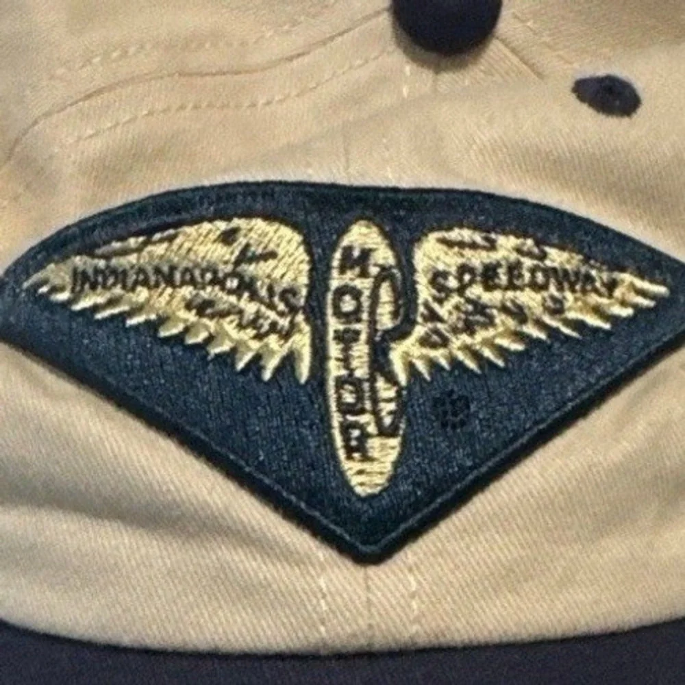 Indianapolis Motor Speedway Vintage‎ Embroidered Patch Baseball Cap Hat